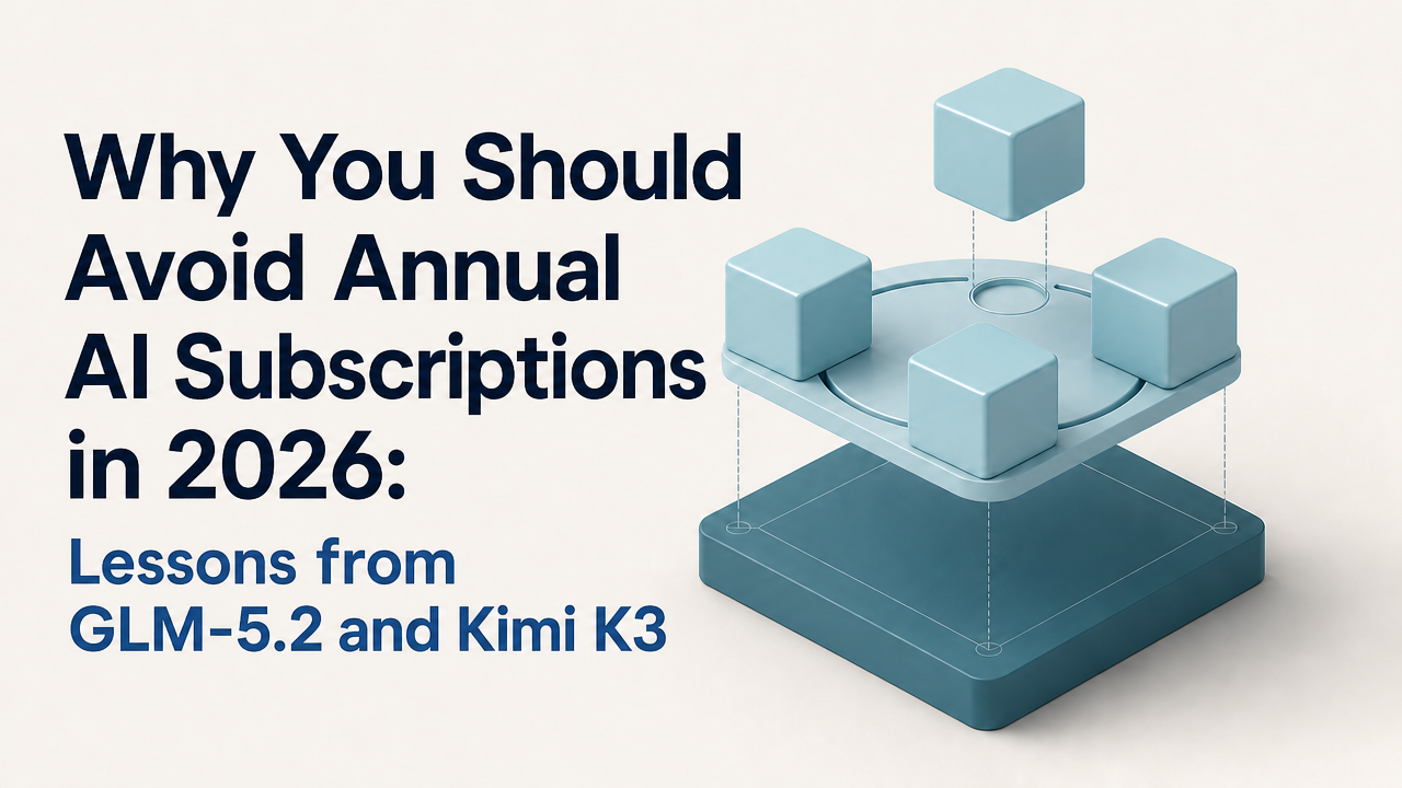Why You Should Avoid Annual AI Subscriptions in 2026: Lessons from GLM-5.2 and Kimi K3